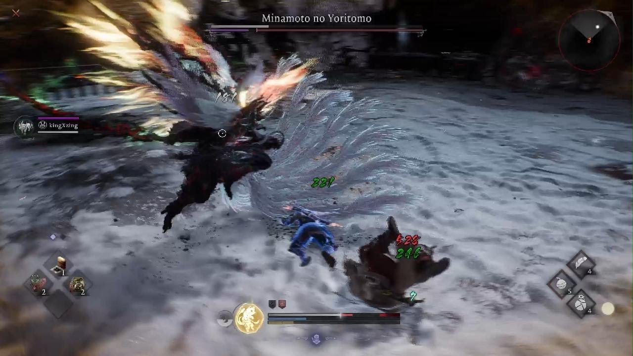 Nioh 3 Minamoto no Yoritomo Boss Fight