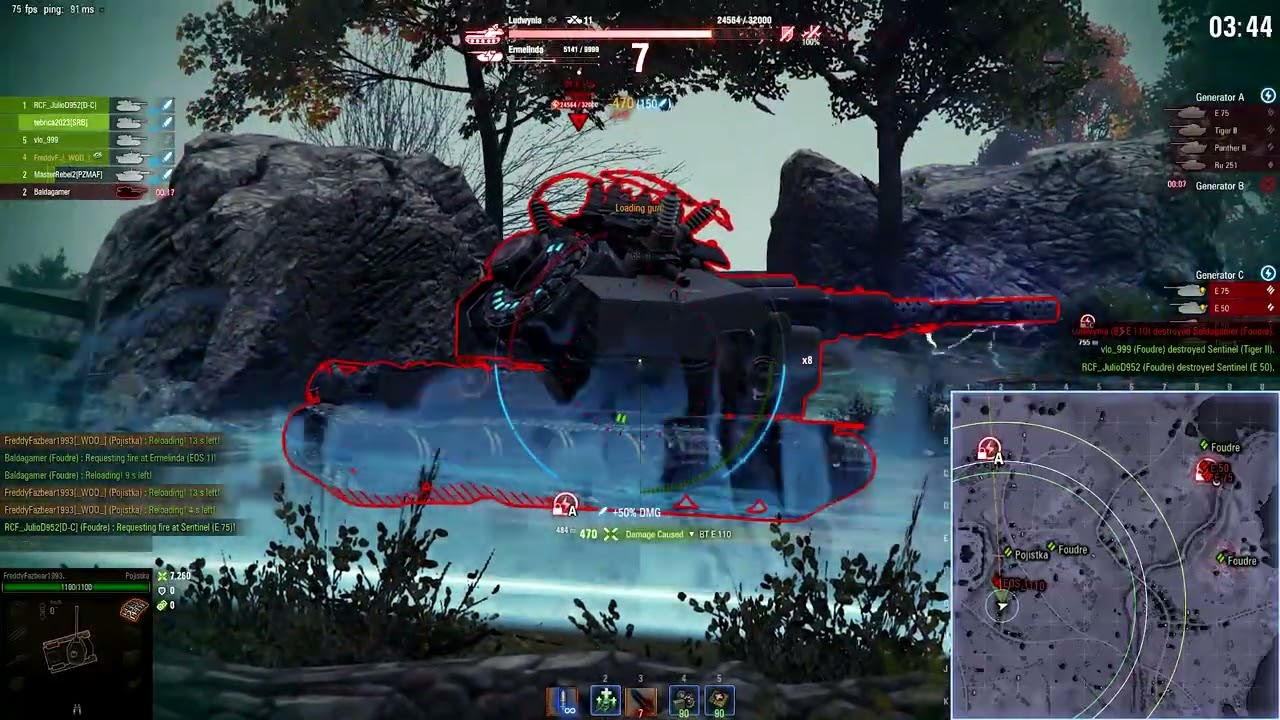 World of Tanks: Waffentr&auml;ger: Paradox - Pojistka - 16.5K Dmg