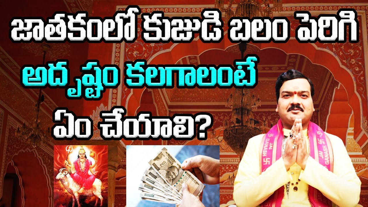 జాతకంలో కుజుడి బలం పెరగాలంటే? | Kuja Balam Peragalante | Machiraju Kiran Kumar