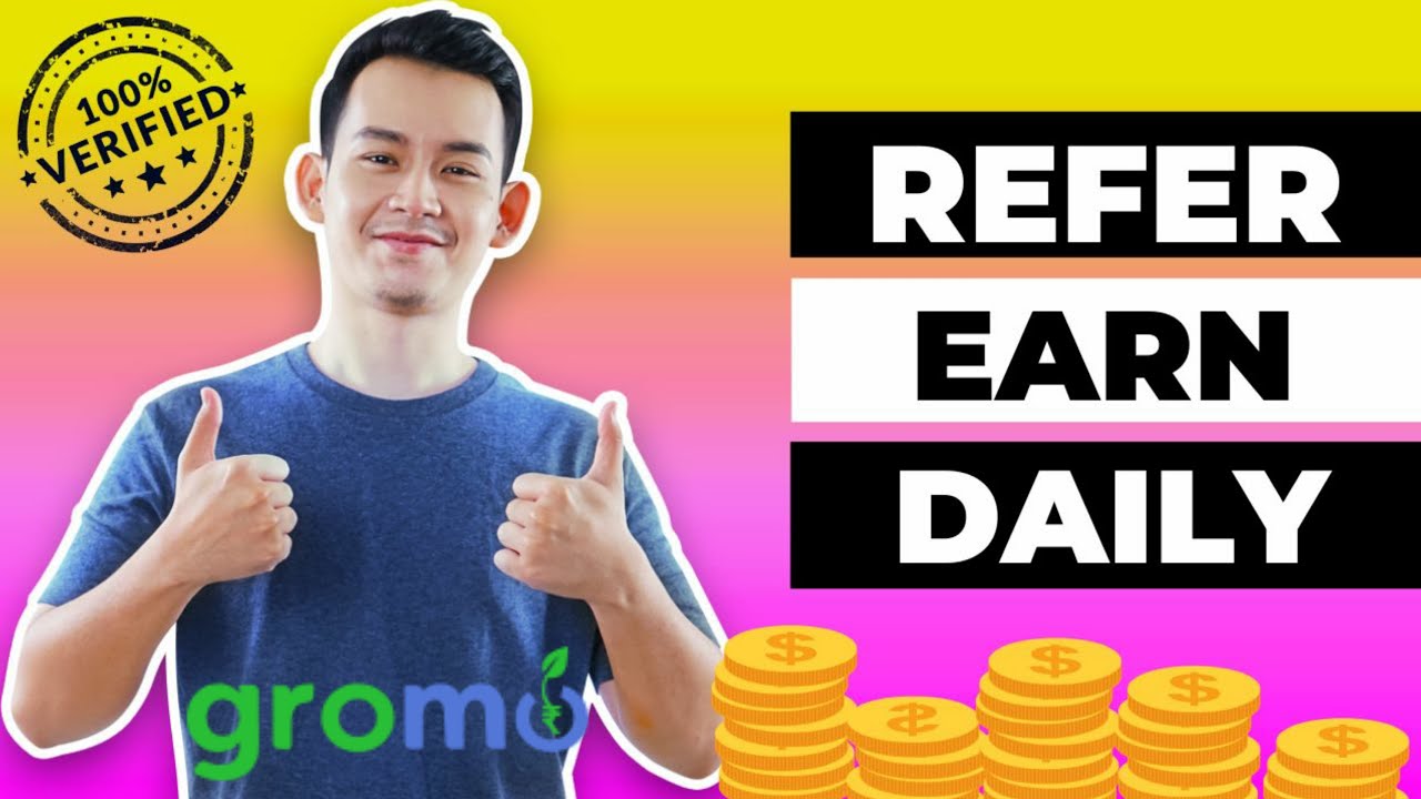 GroMo's Refer & Earn | Earn Money From Your Home By Gromo