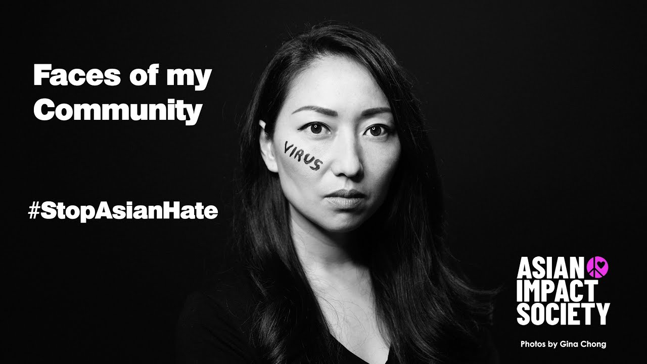Gina Chong (Art Project)  - Faces of my Community  - Anti Asian Racism