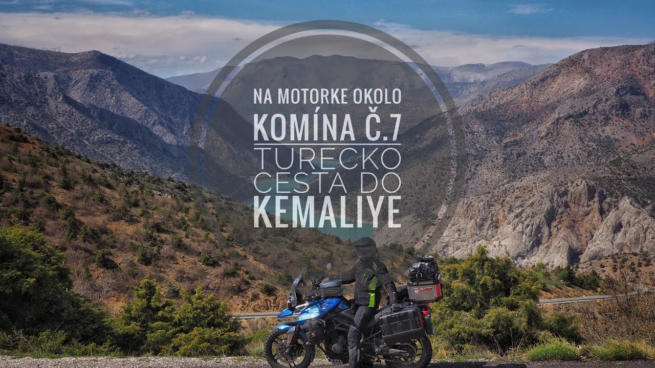 Na motorke okolo komína č.7 cesta do Kemaliye