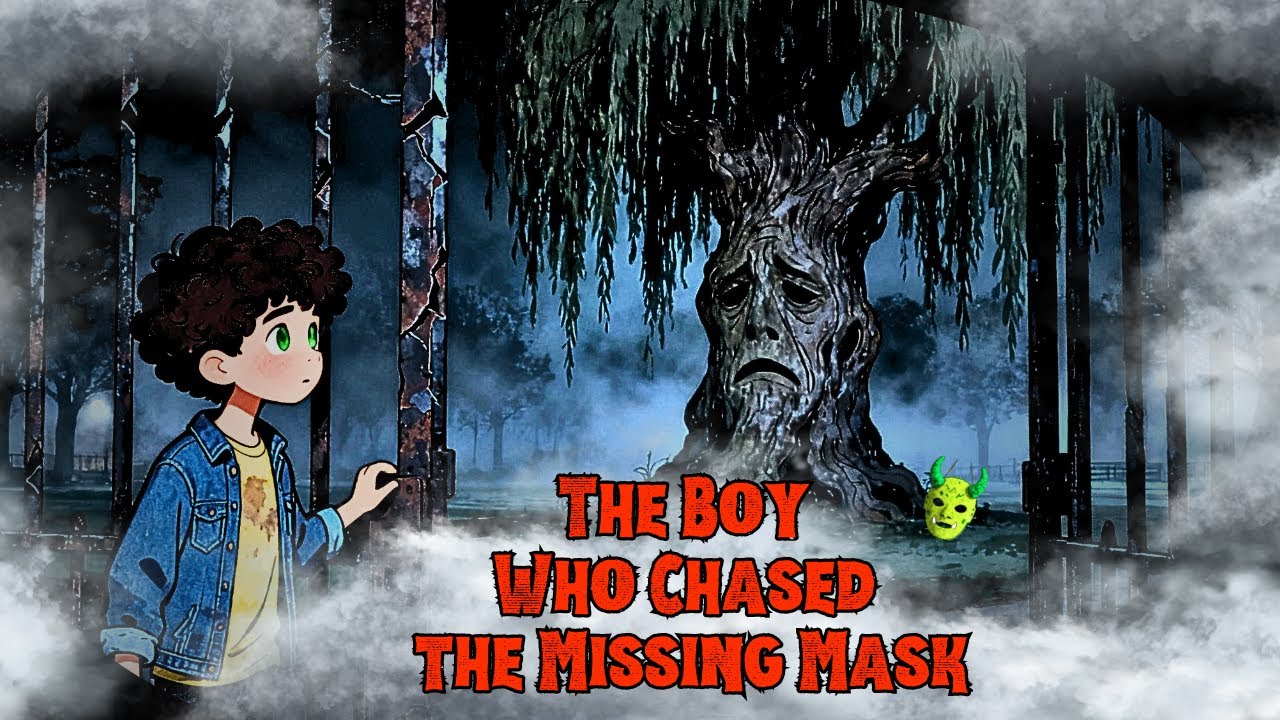 Scary Halloween Story for Kids - The Boy Who Chased the Missing Mask