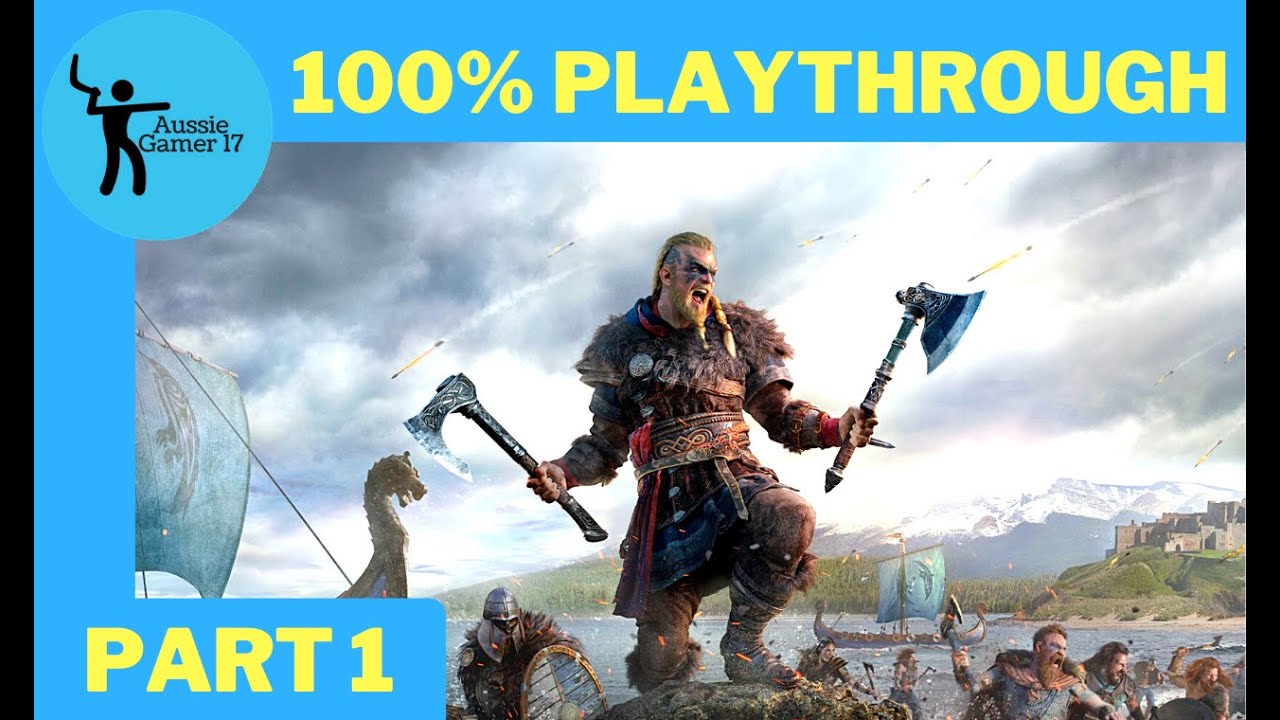 Assassin's Creed Valhalla 100% Playthrough Part 1