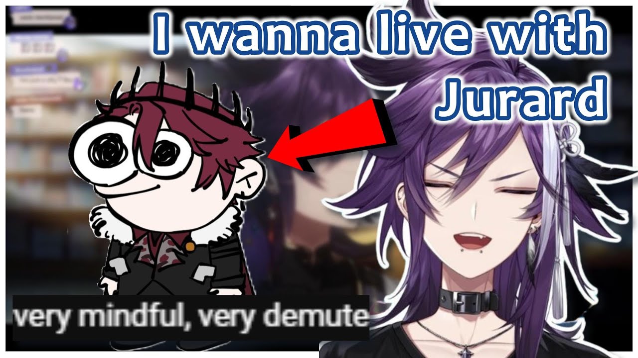 Hakka imagining lives with Jurard the polite and shy guy [Holostars EN]