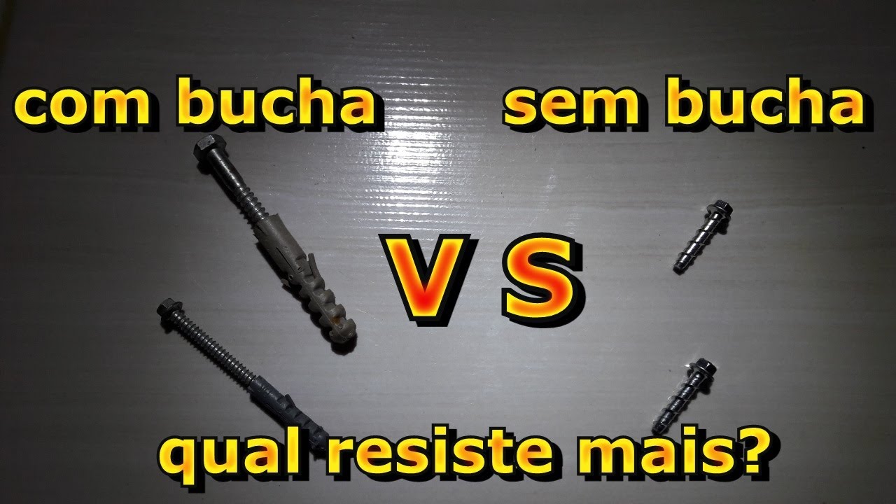 Parafuso sem bucha será que realmente funciona ?