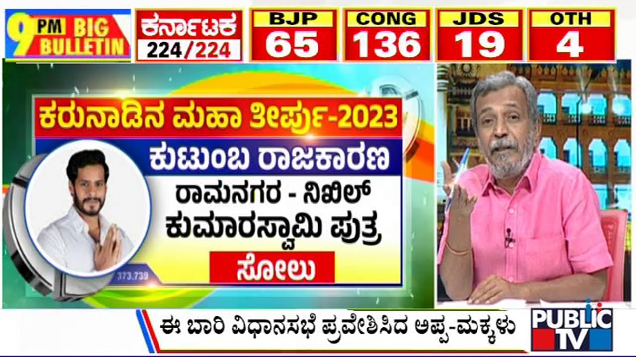 Big Bulletin | 12 Ministers Of Bommai Cabinet Defeated In Assembly Election | HR Ranganath | May 13