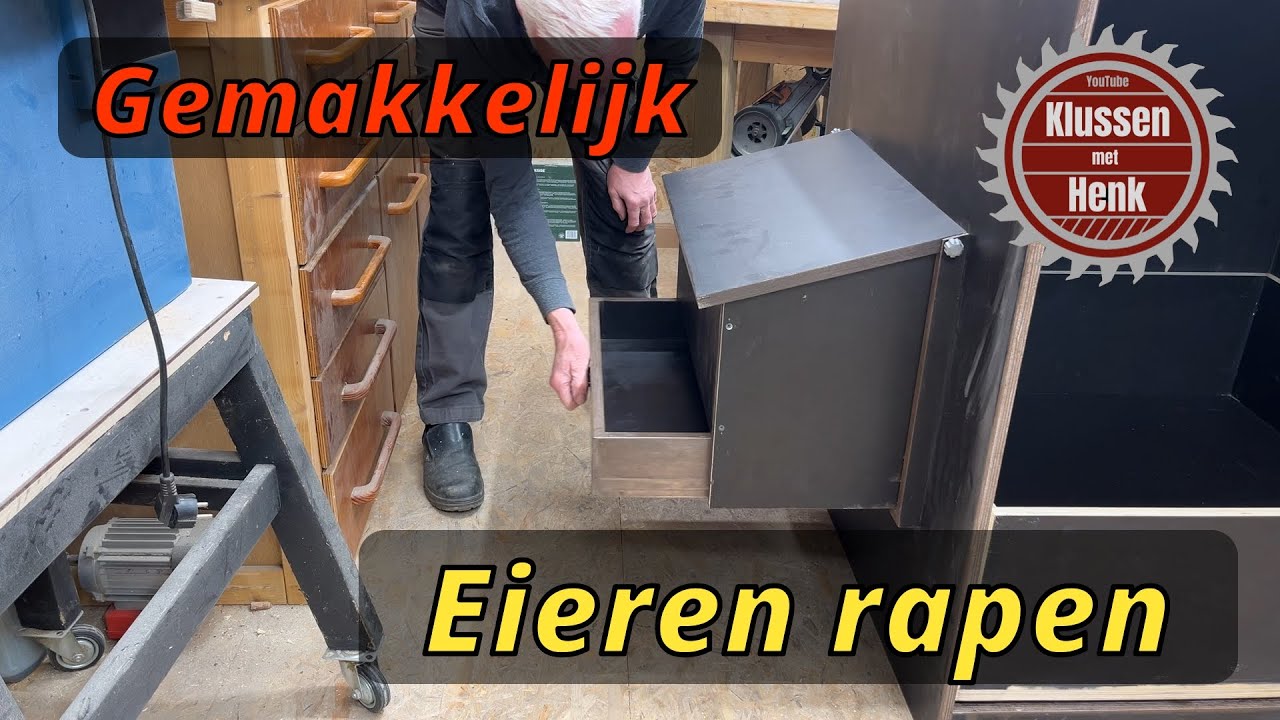 Zo maak je een kippenhok dat je zeer gemakkelijk schoon kan spuiten - deel 3