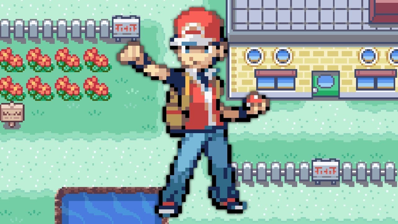 Empezando la aventura en Pokémon Rojo Fuego