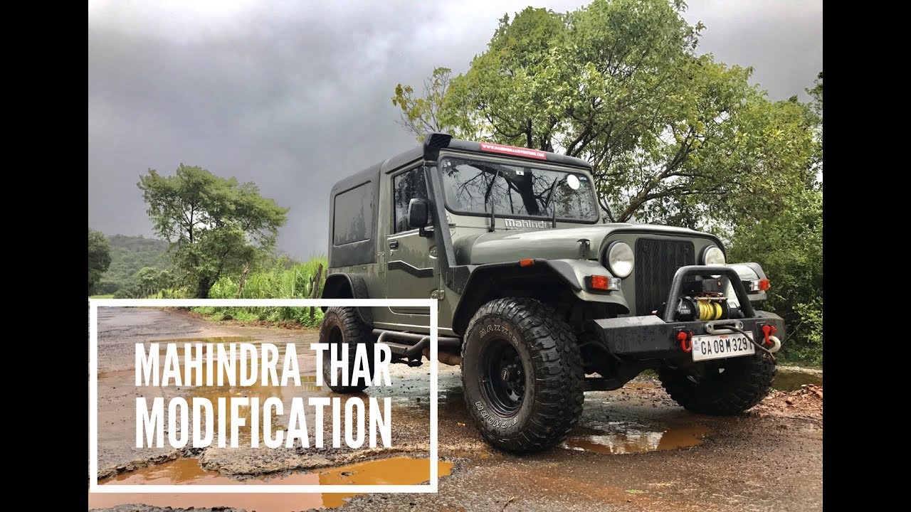 Mahindra Thar Modification | CRDe 4X4