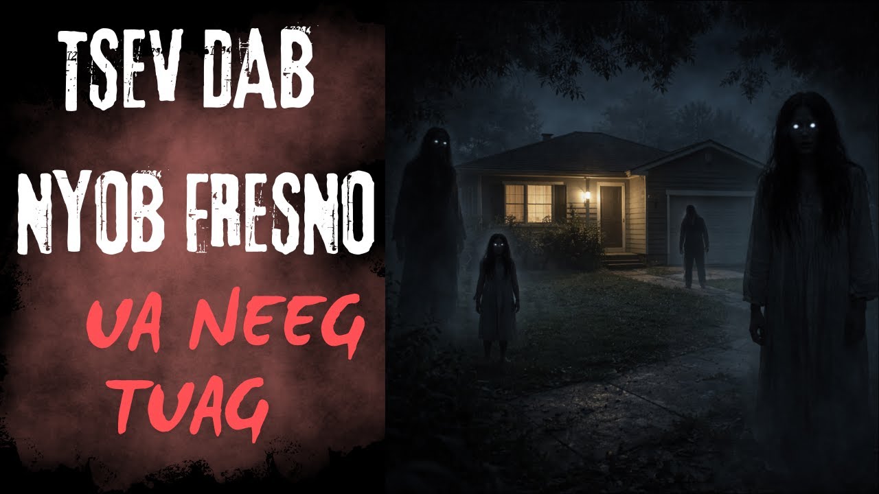 Tsev Dab Nyob Fresno Ua Neeg Tuag (SCARY HMONG STORY)