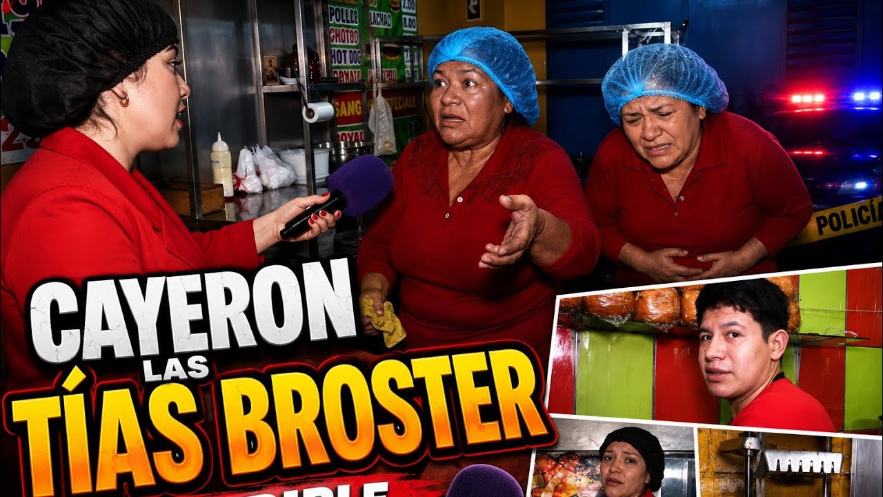 LAS TIAS VENENO FREIAN BROSTER EN ACEITE DE PETROLEO