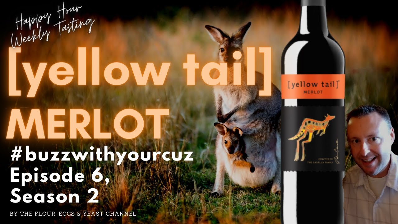 A Great Australian Wine | Yellow Tail Merlot Review & Tasting | Buzz with Your Cuz Series