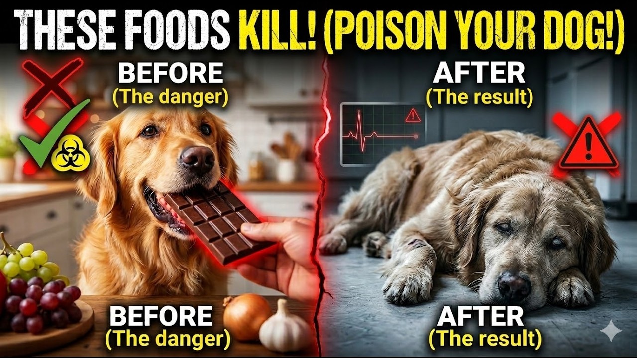MY DOG ALMOST DIED! 😭 Never give these 7 foods to your pet!