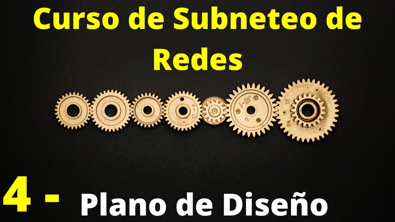 Curso de #subneteo de #REDES - Plano de #Diseño_de_SUBredes