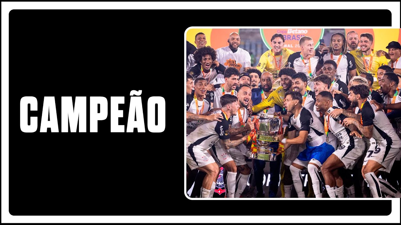 CORINTHIANS TETRA CAMPE&Atilde;O DA COPA DO BRASIL!