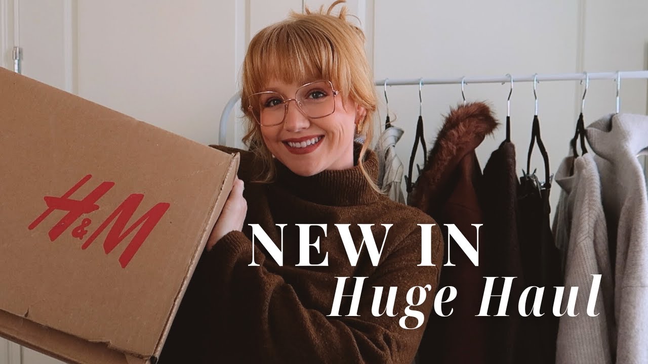 HUGE H&M NEW IN TRY ON HAUL