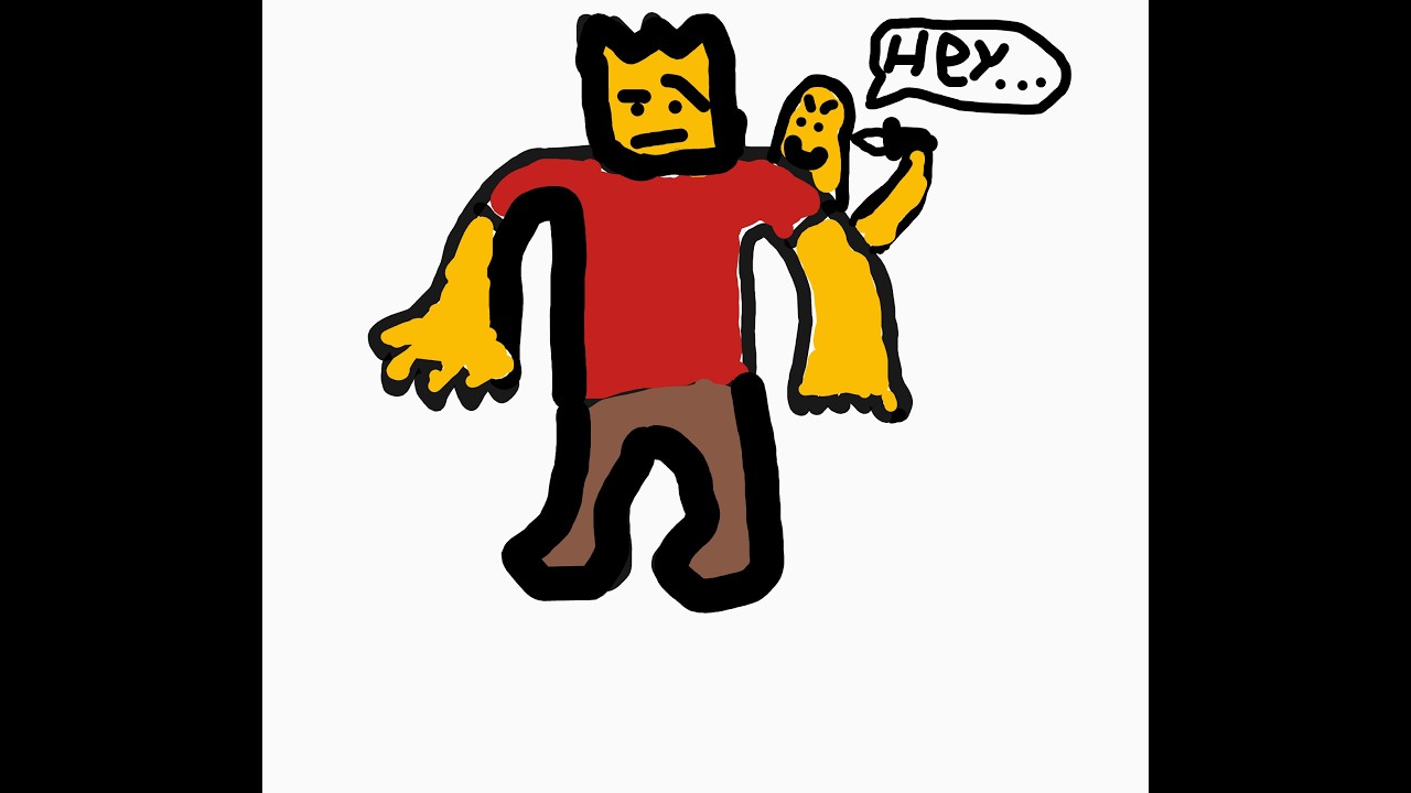 Playing you vs. homer on roblox because its fun