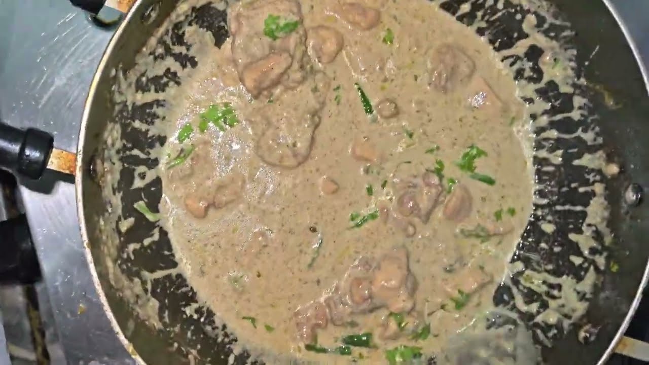 “Creamy, Cheesy & Delicious 🤍 | Chicken Cheesy White Korma”