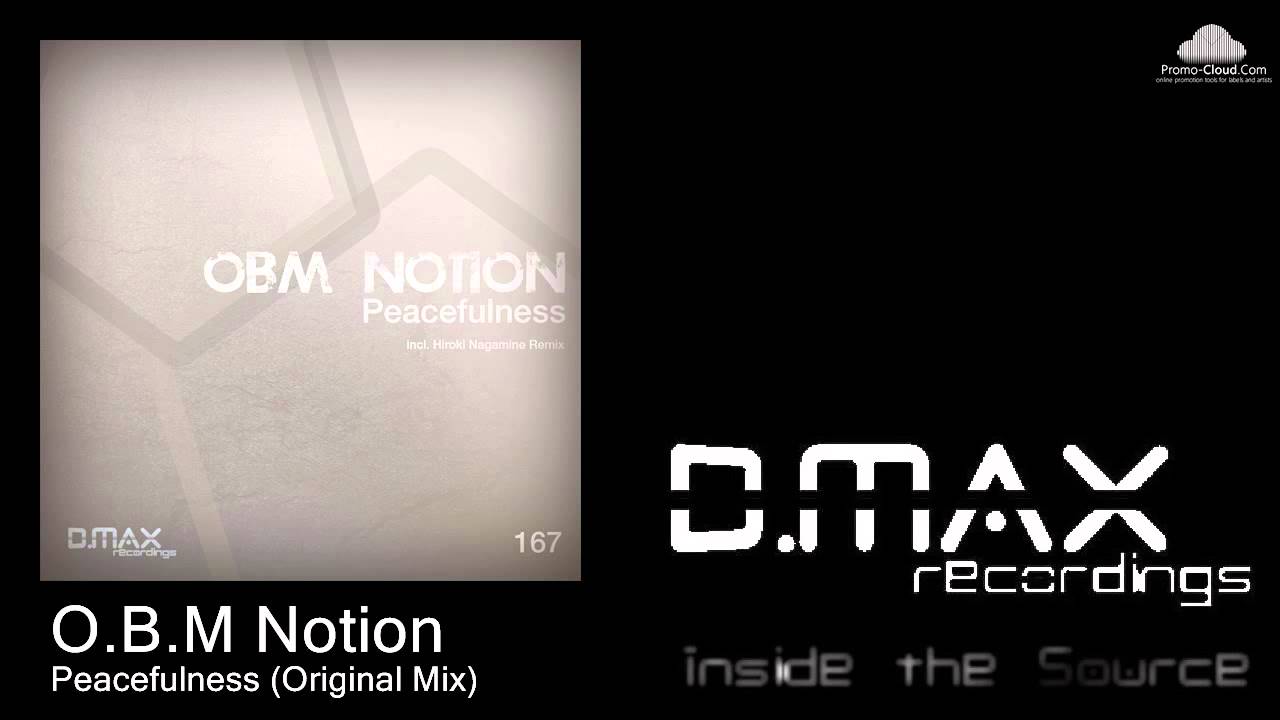 O.B.M Notion - Peacefulness (Original Mix)