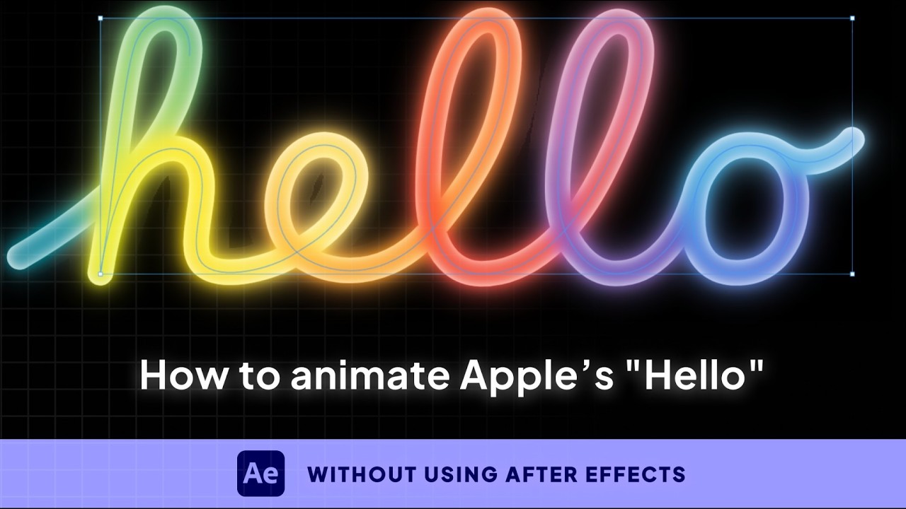 How To Create Apple's Iconic 'Hello