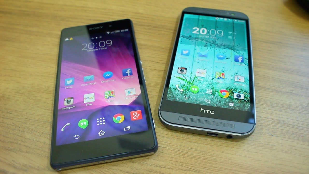 HTC One M8 vs. Sony Xperia Z2 - Dogfight
