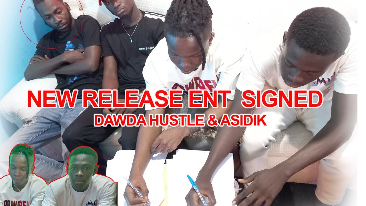 U S  Based Record Label Signed WMA New Artist Of The Year Asidik Together With Dawda Hustle