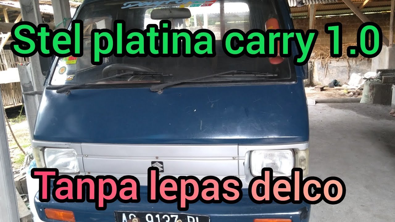 cara stel platina carry extra 1.0 tanpa lepas delco