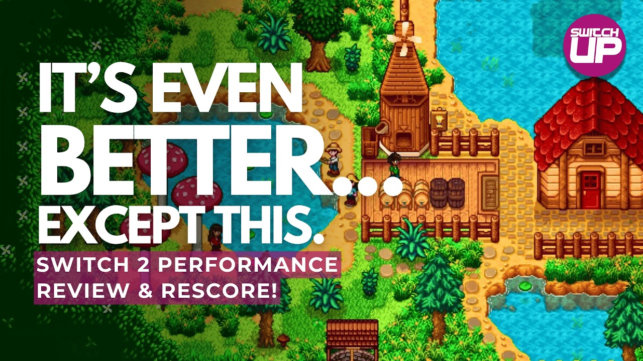 Обзор, особенности и проблемы огромного бесплатного обновления Stardew Valley Switch 2 Edition...