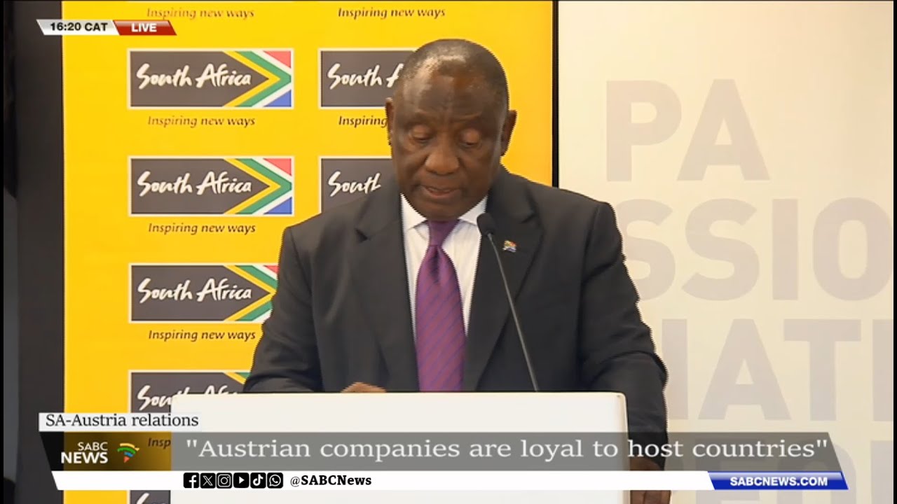 SA-Austria Relations | Pres. Ramaphosa hosts President Van Der Bellen of Austria for a State visit