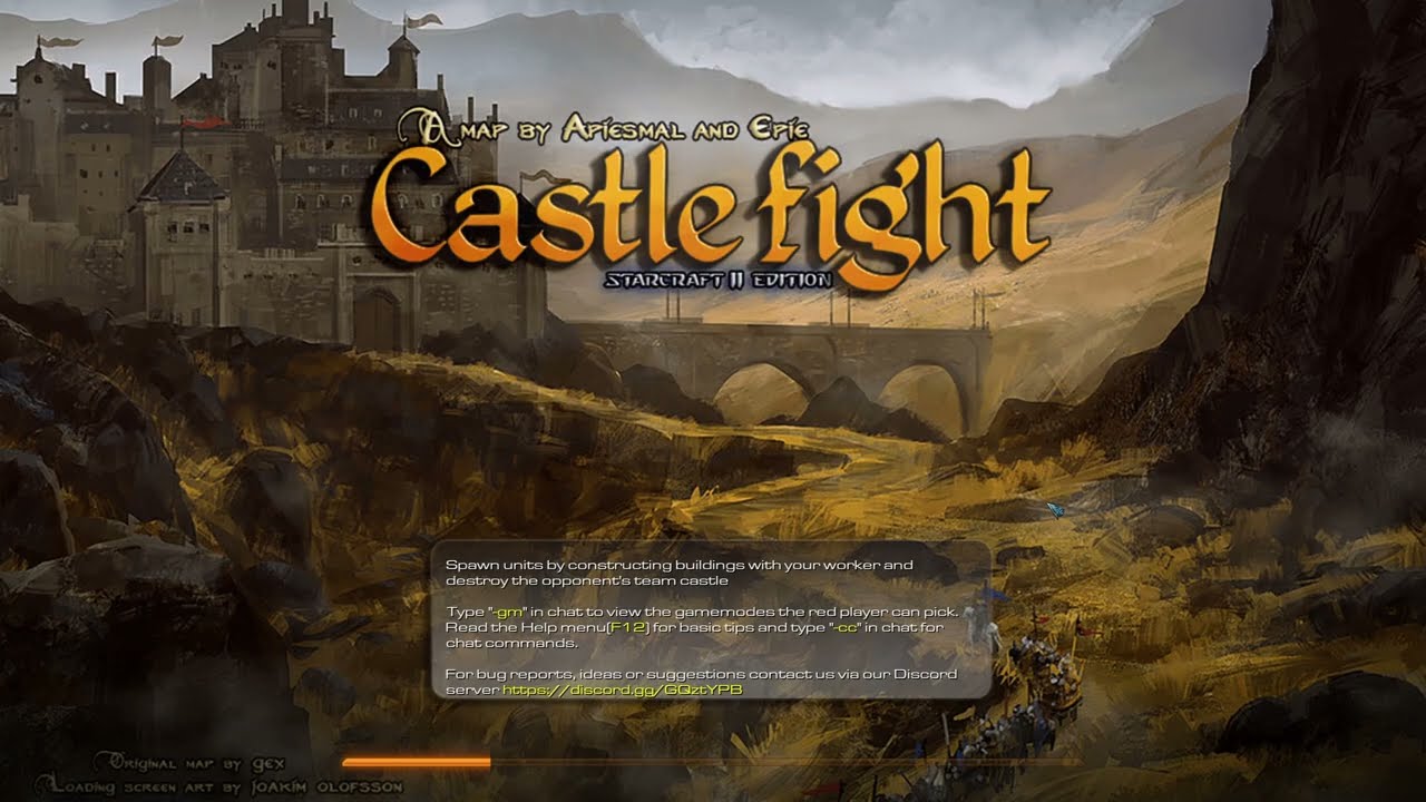 StarCraft 2 Map Castle Fight 2v2