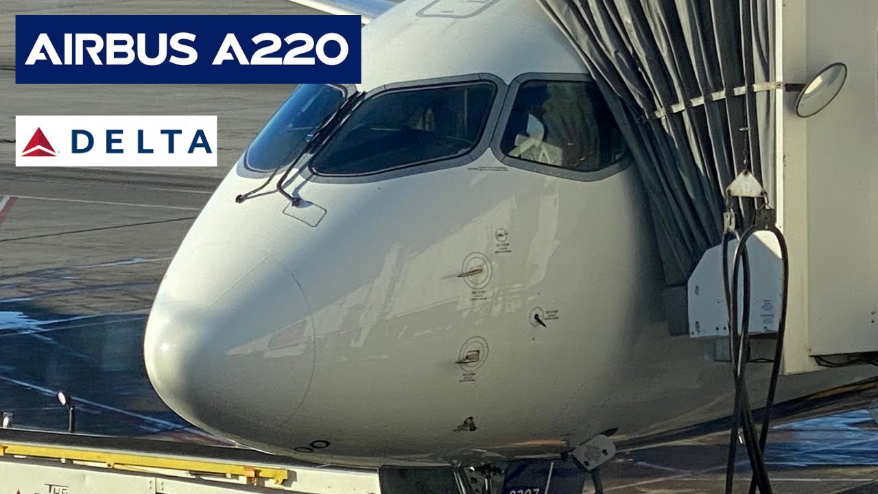 TRIP REPORT|DELTA|✈️Airbus A220-100|ECONOMY|🇺🇸SEATTLE- CHICAGO