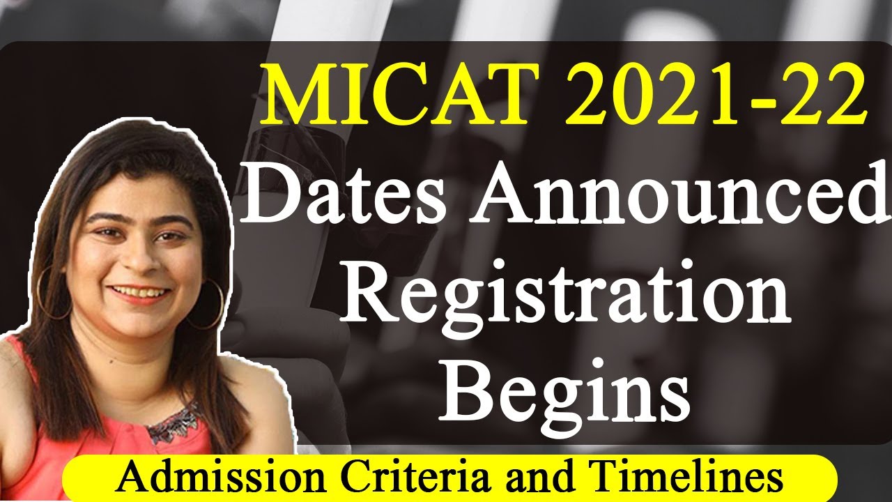 MICAT 2021-22: Dates Announced Registration Begins | Admission Criteria and Timelines