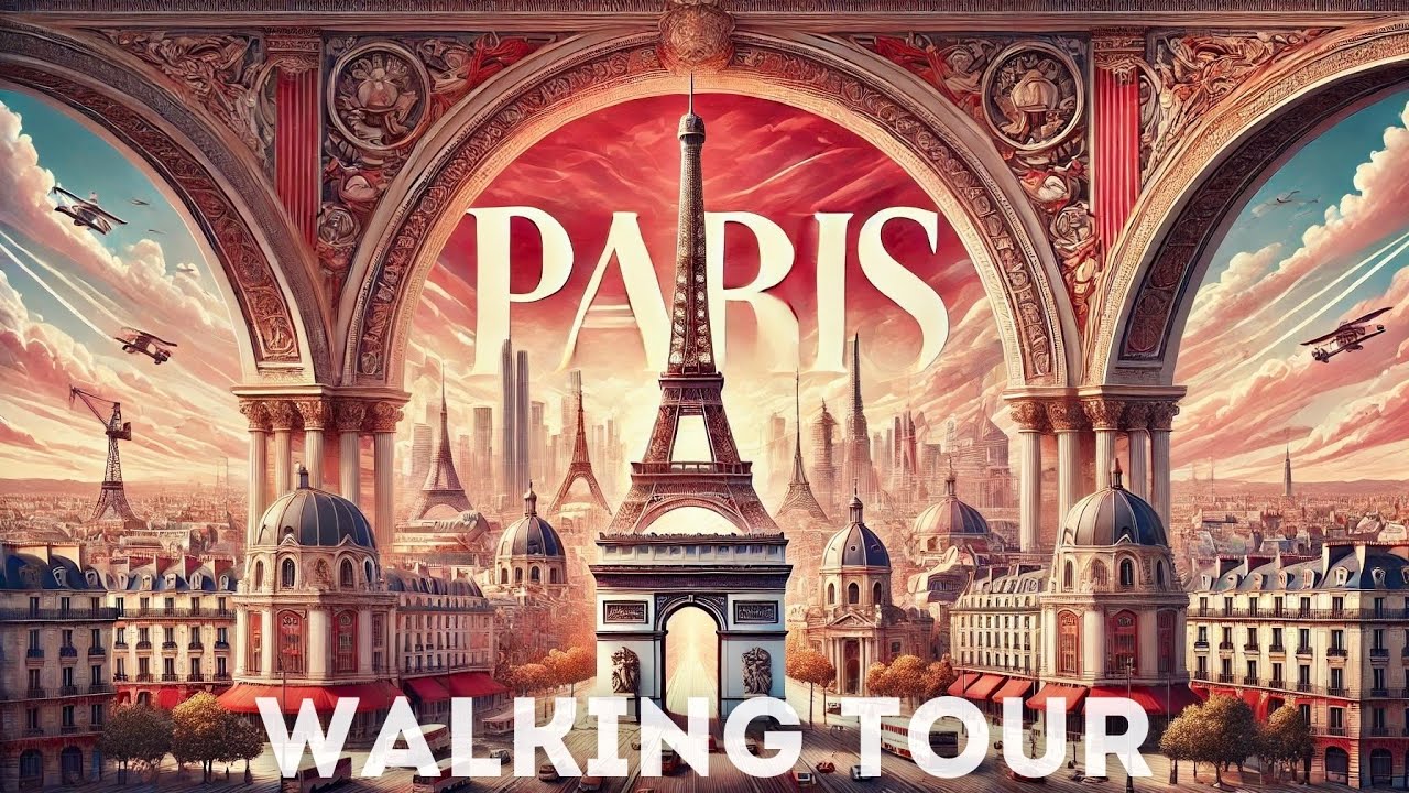PARIS | FRANCE 🇫🇷 | WALKING TOUR | TOP PLACES