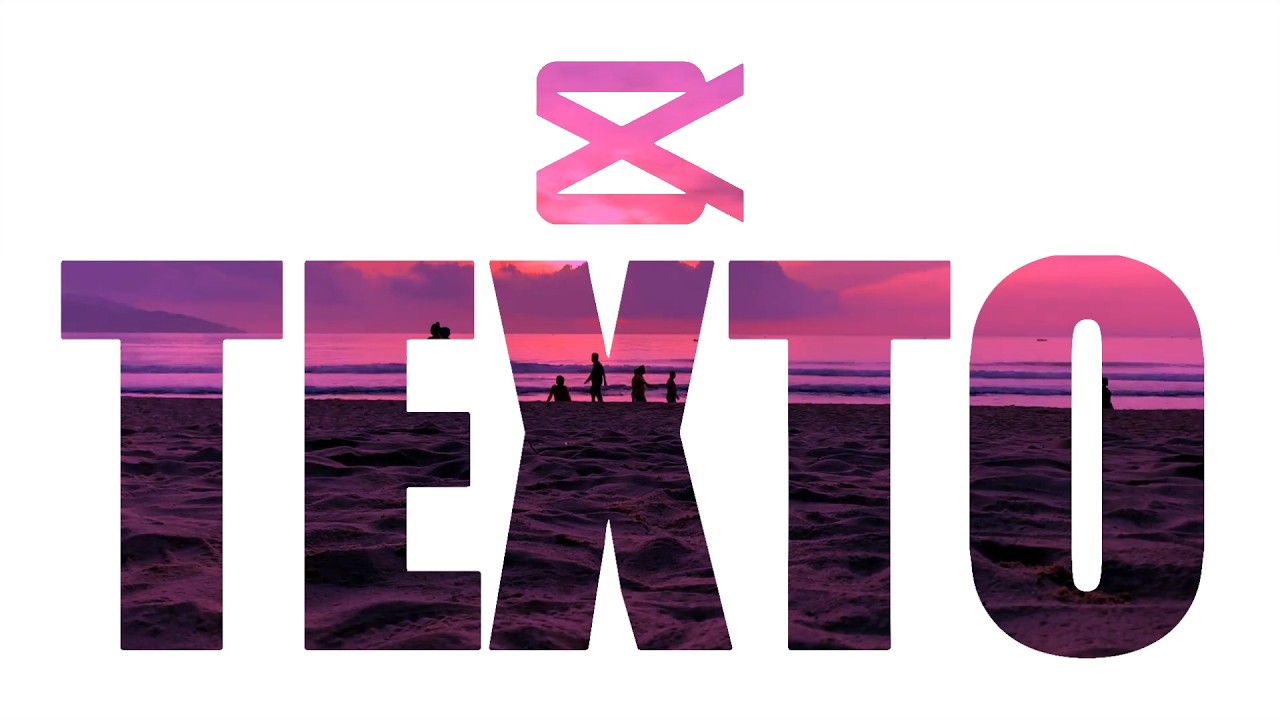 Coloque VÍDEO dentro do TEXTO no Capcut 🔤 (+ animação de ZOOM)