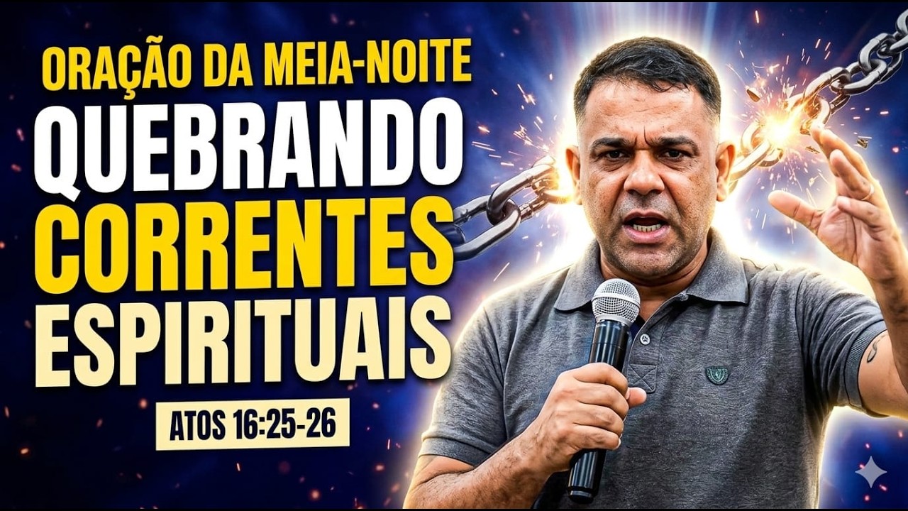 ORAÇÃO  DA  MEIA NOITE ( QUEBRANDO AS CORRENTES ESPIRITUAIS )