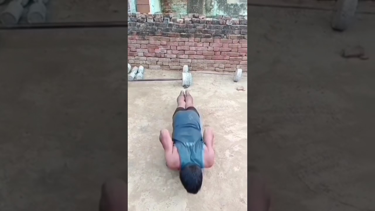 The village boy working in the home