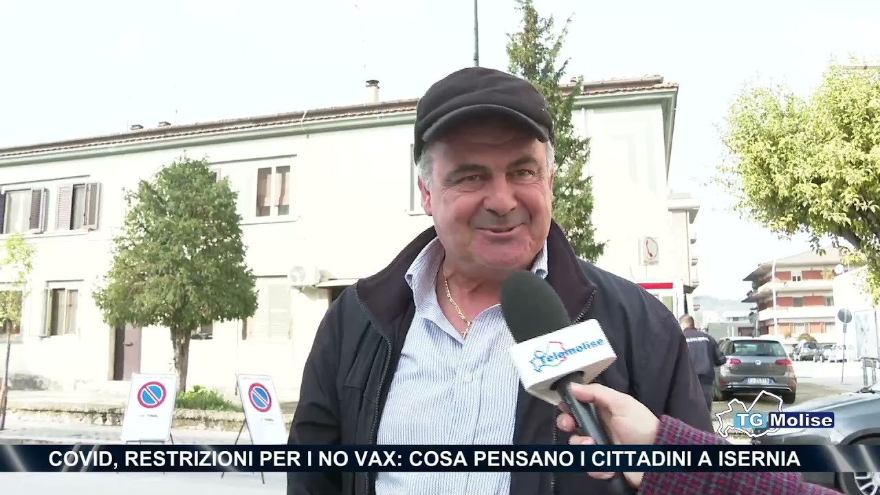 Covid, restrizioni per i no vax: cosa pensano i cittadini a Isernia