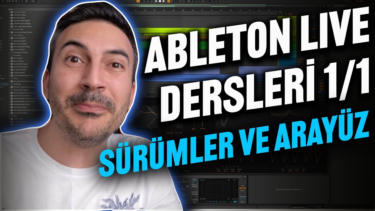 TÜRKÇE ABLETON LIVE DERSLERİ - BÖLÜM 1/1 (Sürümler ve Arayüz)