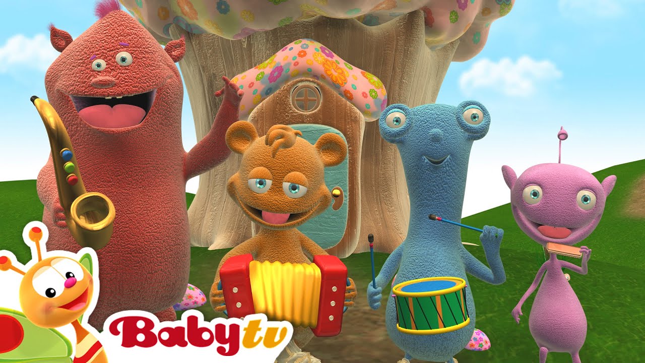 Musical Band Fun 🎶🥁 | Friendship & Toddler Music | BabyTV
