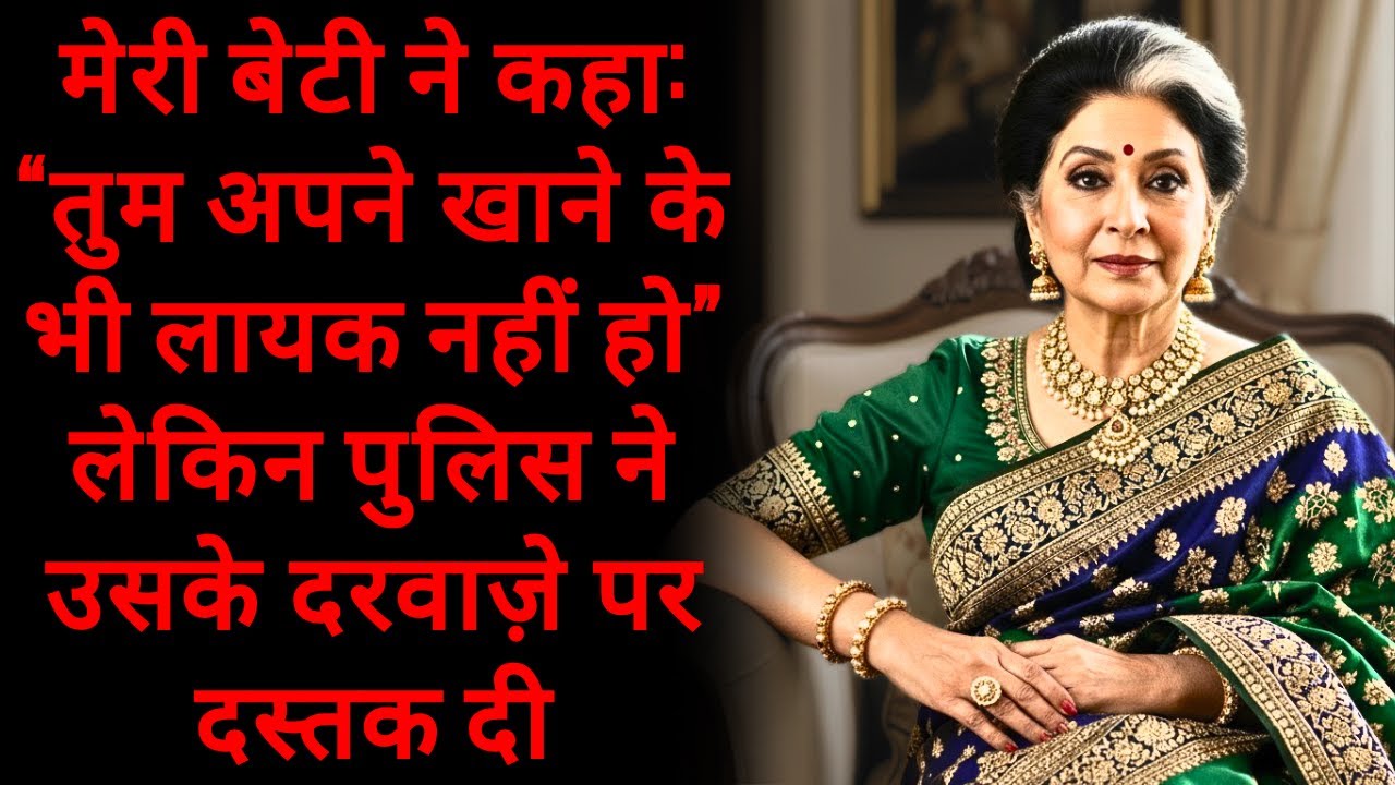मेरी बेटी ने कहा: 