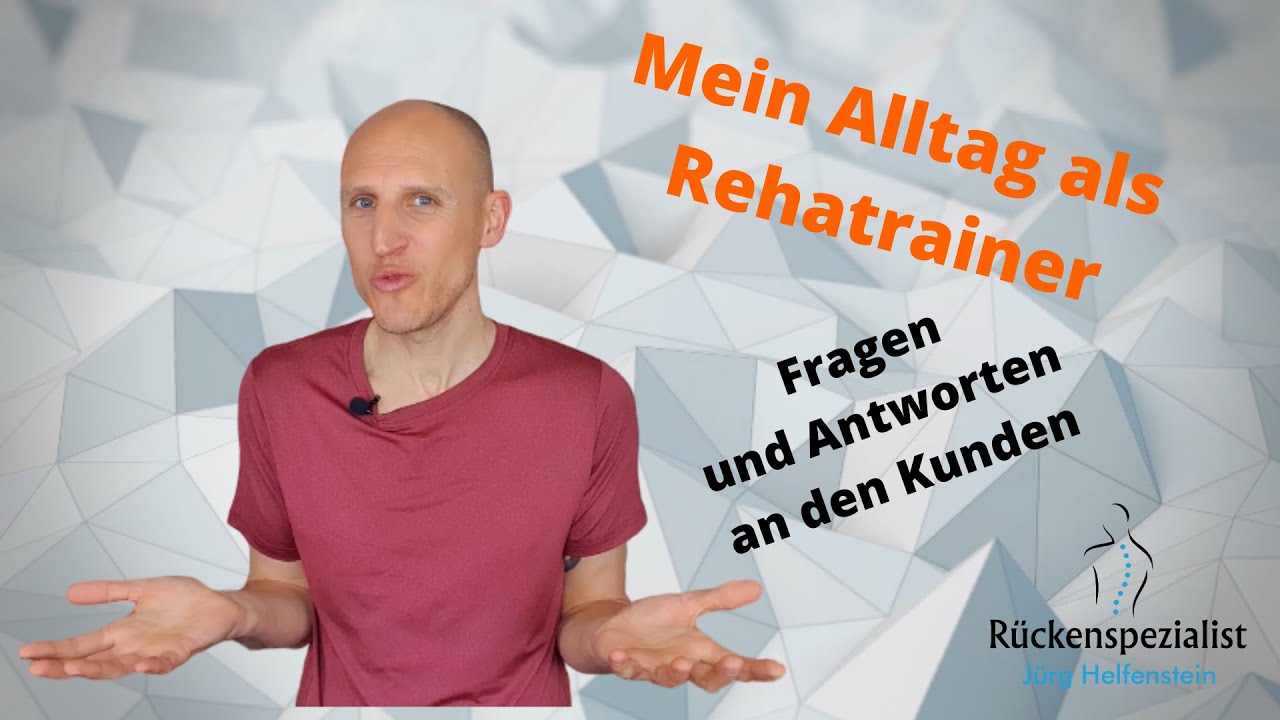 Mein Alltag als Rehatrainer