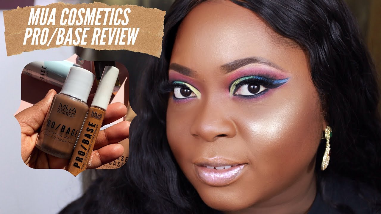 MUA COSMETICS PRO/BASE FOUNDATION, CONCEALER AND POWDER WEAR TEST + REVIEW| OILY SKIN