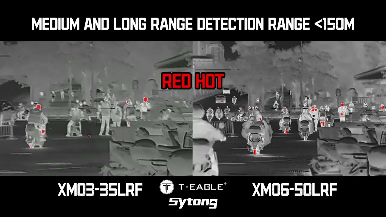 Comparison between Sytong XM03 35 LRF and XM 06 50 LRF