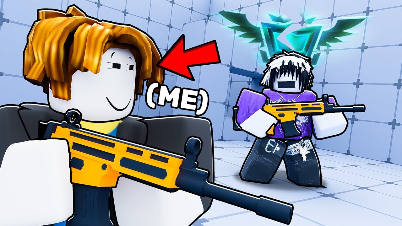 Destroying The BEST PLAYERS as a FAKE NOOB.. (Roblox Rivals)