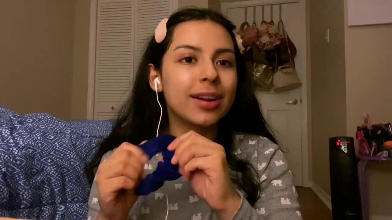 ASMR SCRUNCHIE Rummage// SHOW AND TELL ~Whispered~
