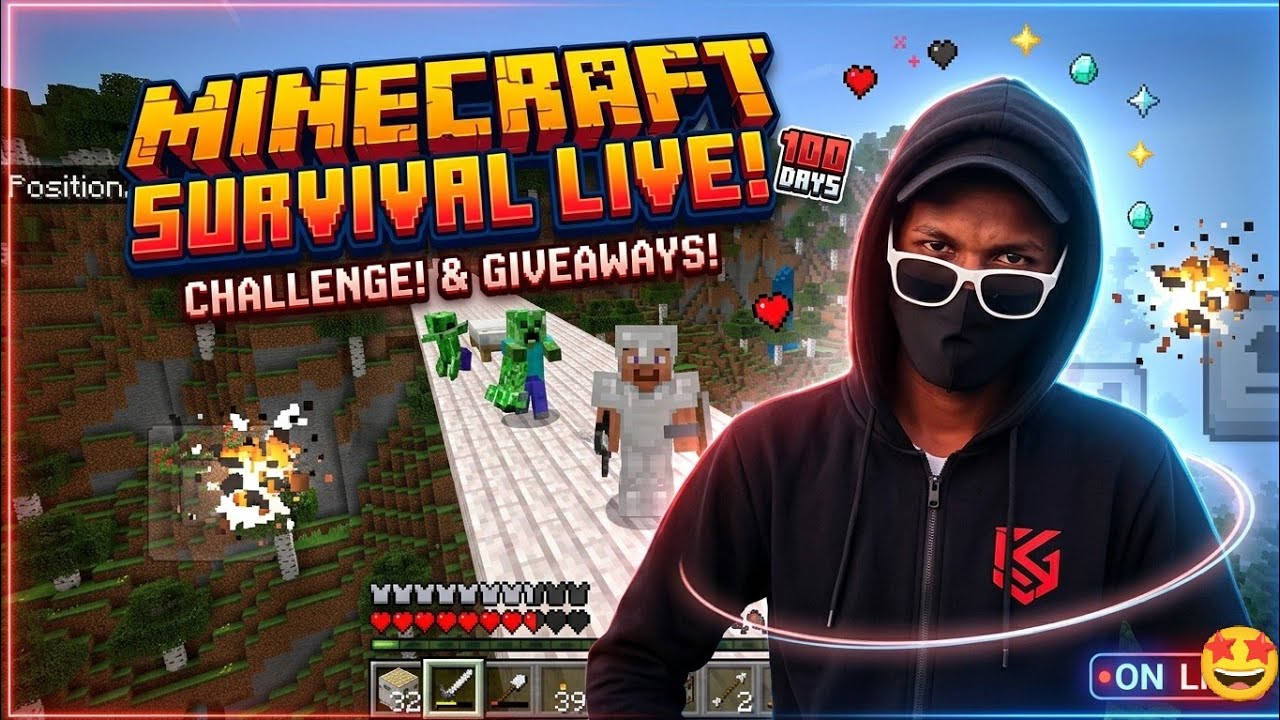 Noob to Pro Journey Continues! ⛏️ Minecraft PE Live Day 2