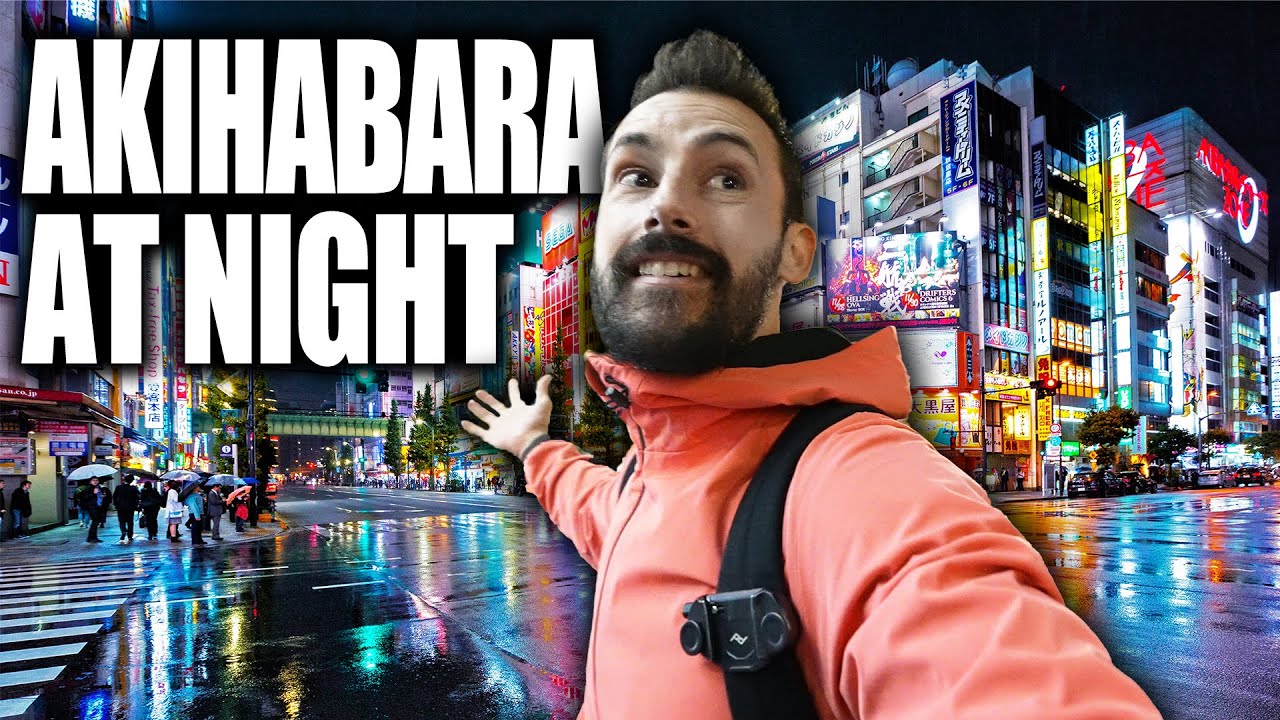 Exploring Japan's AKIHABARA at Night - While We Still Can