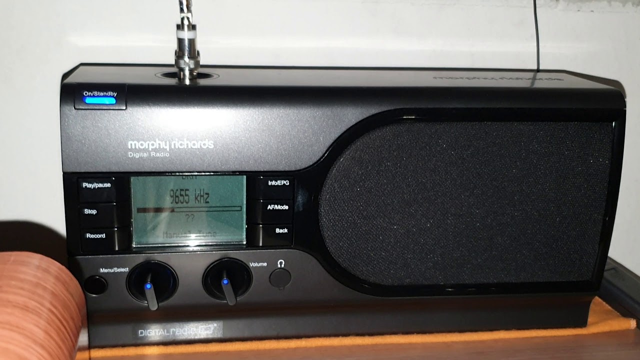 Gospell GR-216 X Morphy Richards 27024 Digital Radio (Voice of China 9655 kHz DRM)