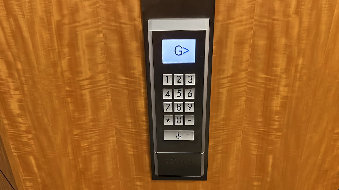 Schindler Miconic 10 High Rise (16-25) Elevators at American Center Retake, Southfield MI